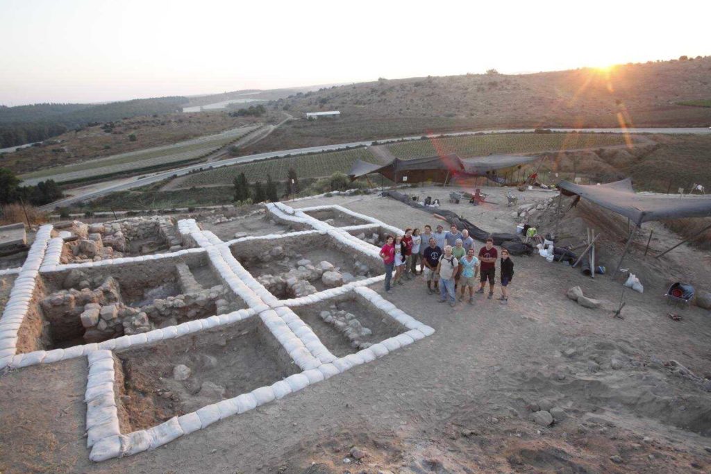 Tel Lachish Canaanite temple