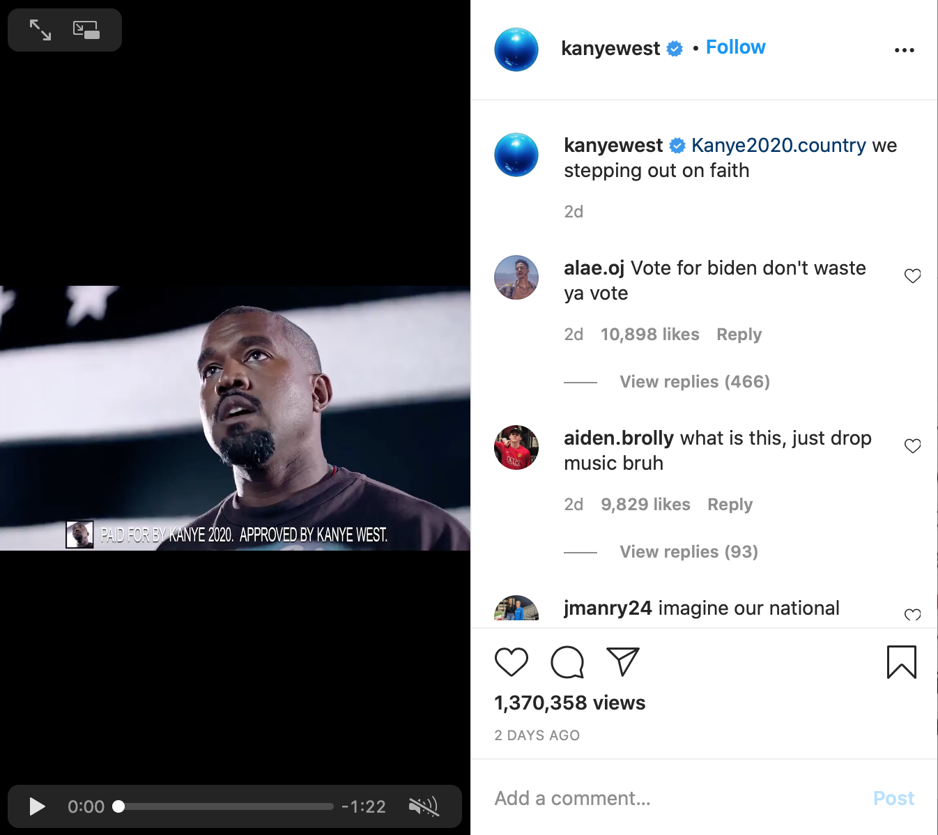 Kayne Wests Campaign video